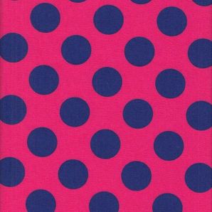 Reststück Candy Dots - Pink/Blau